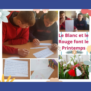 Avec le Blanc et le Rouge commence le Printemps