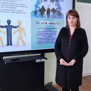 „Strategii de gestionare a violenţei în şcoală”